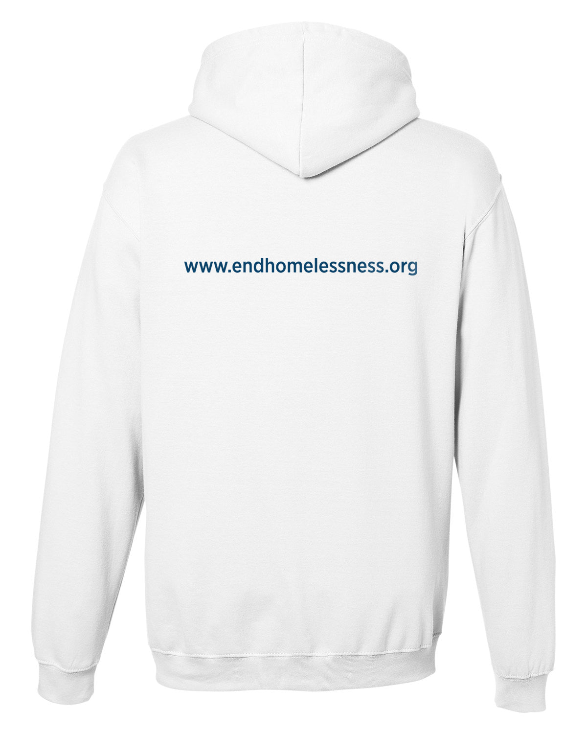 End Homelessness Hoodie - White