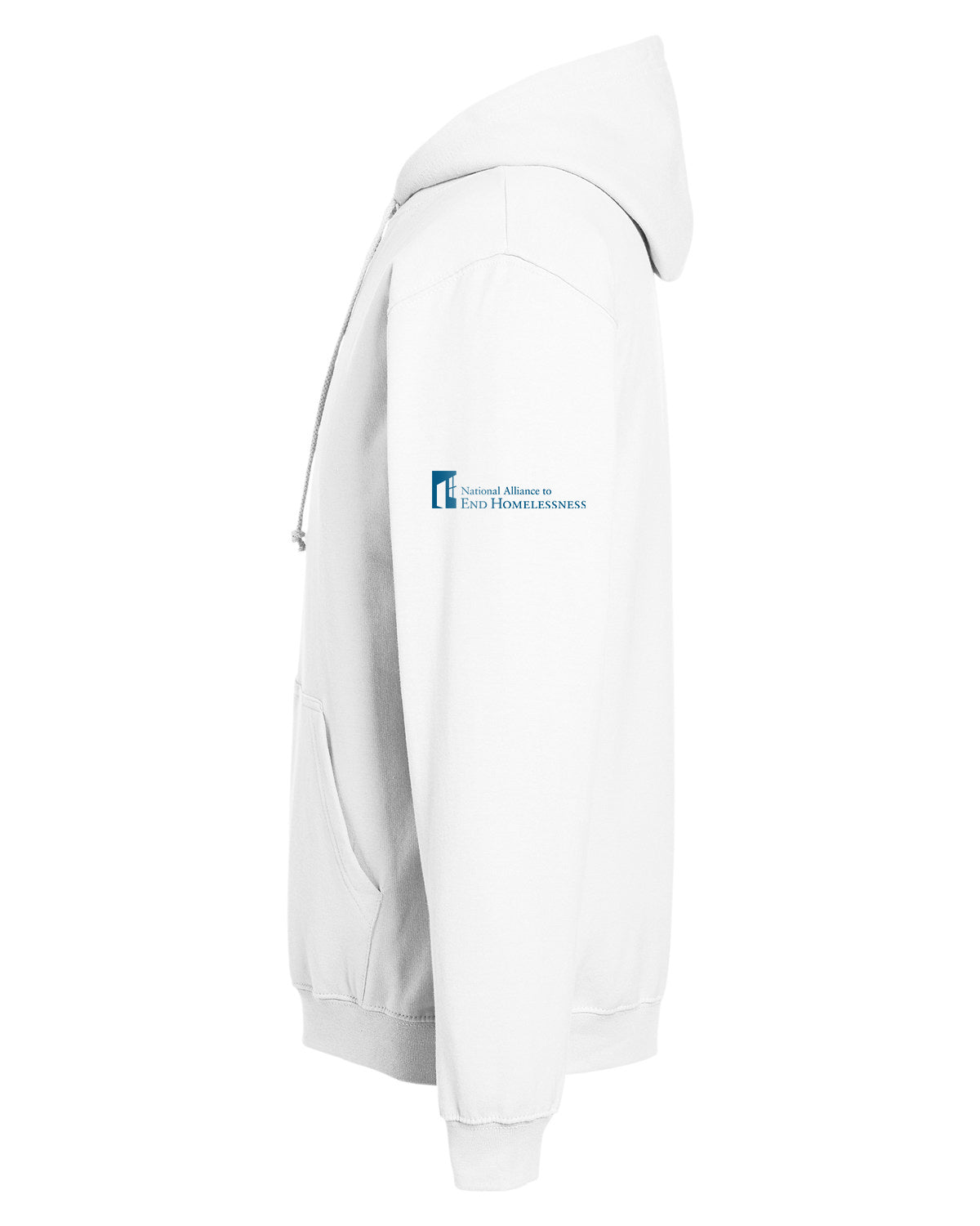 End Homelessness Hoodie - White