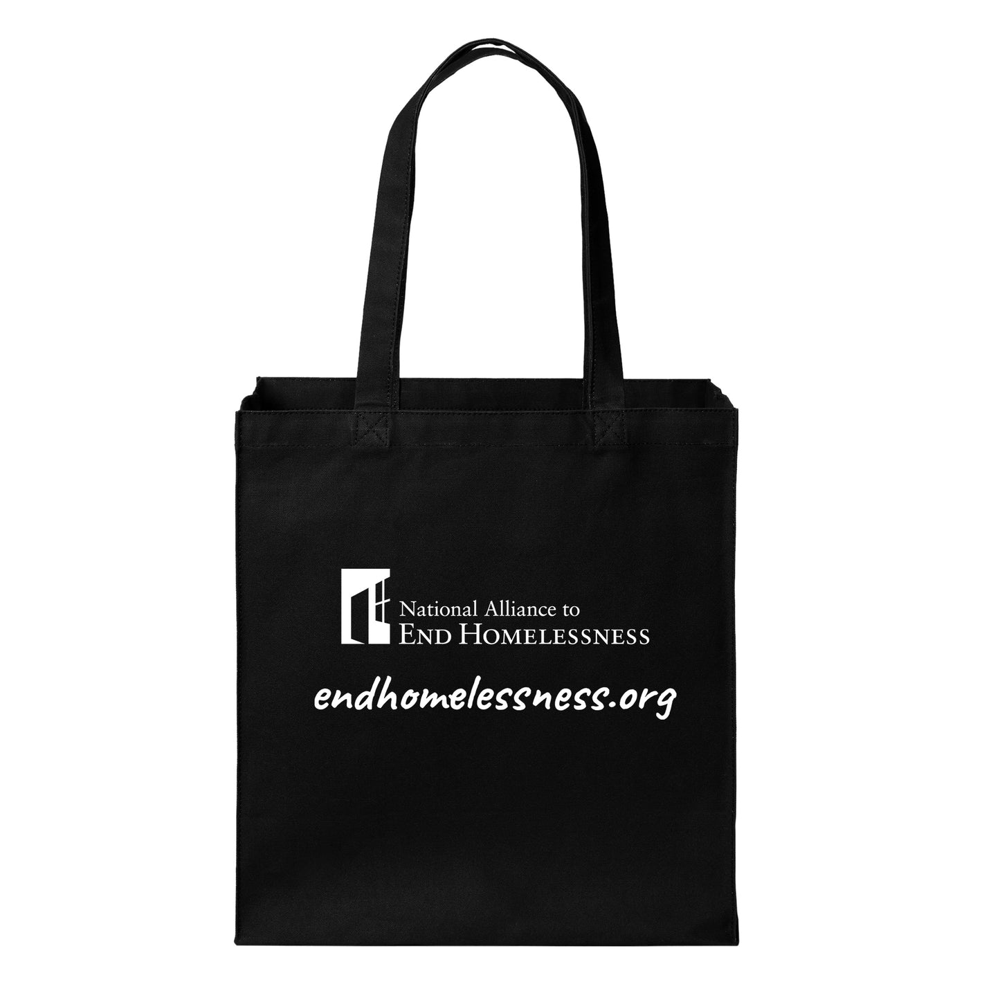 Faith, Love and Home Tote Bag in Black