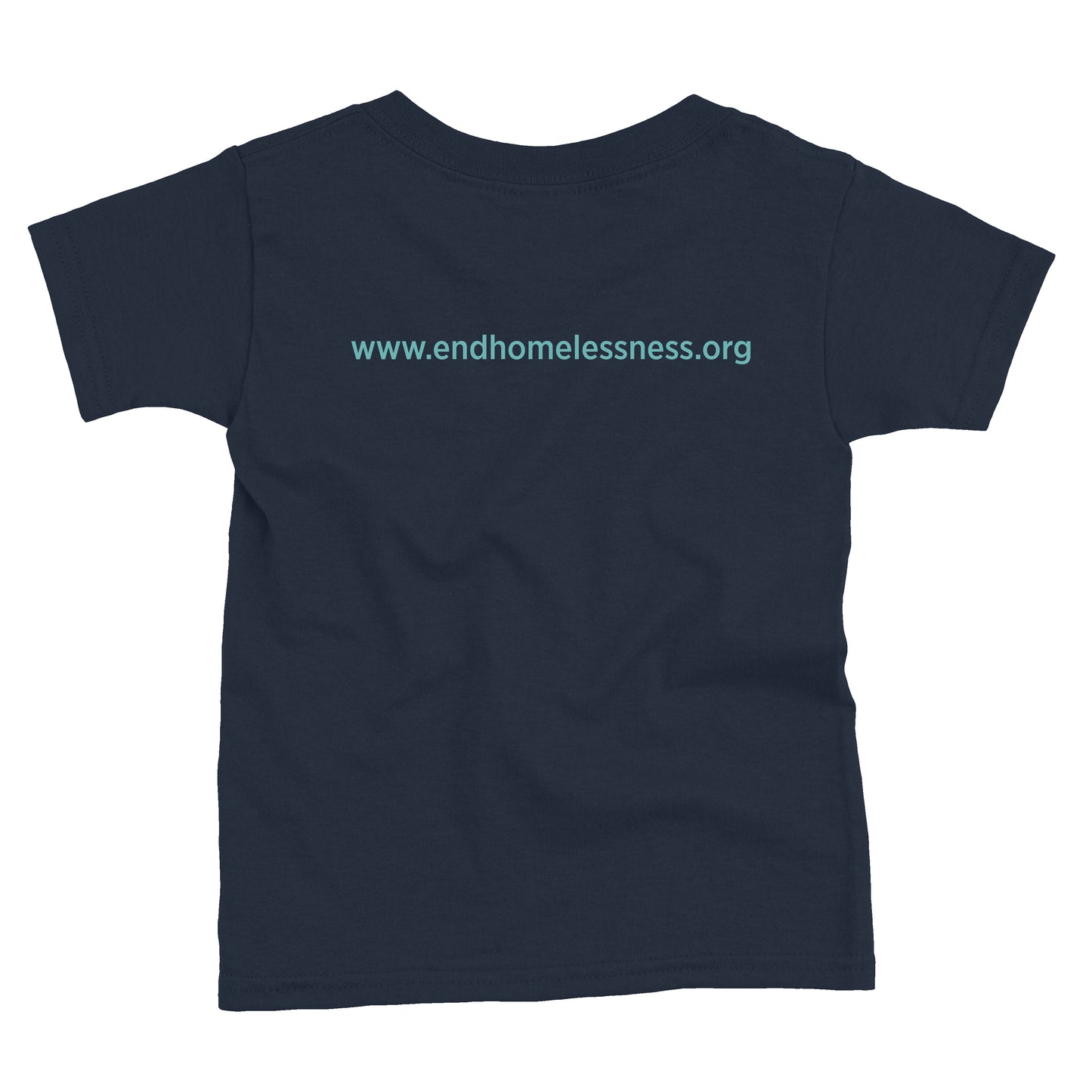 End Homelessness Youth T-Shirt- Navy