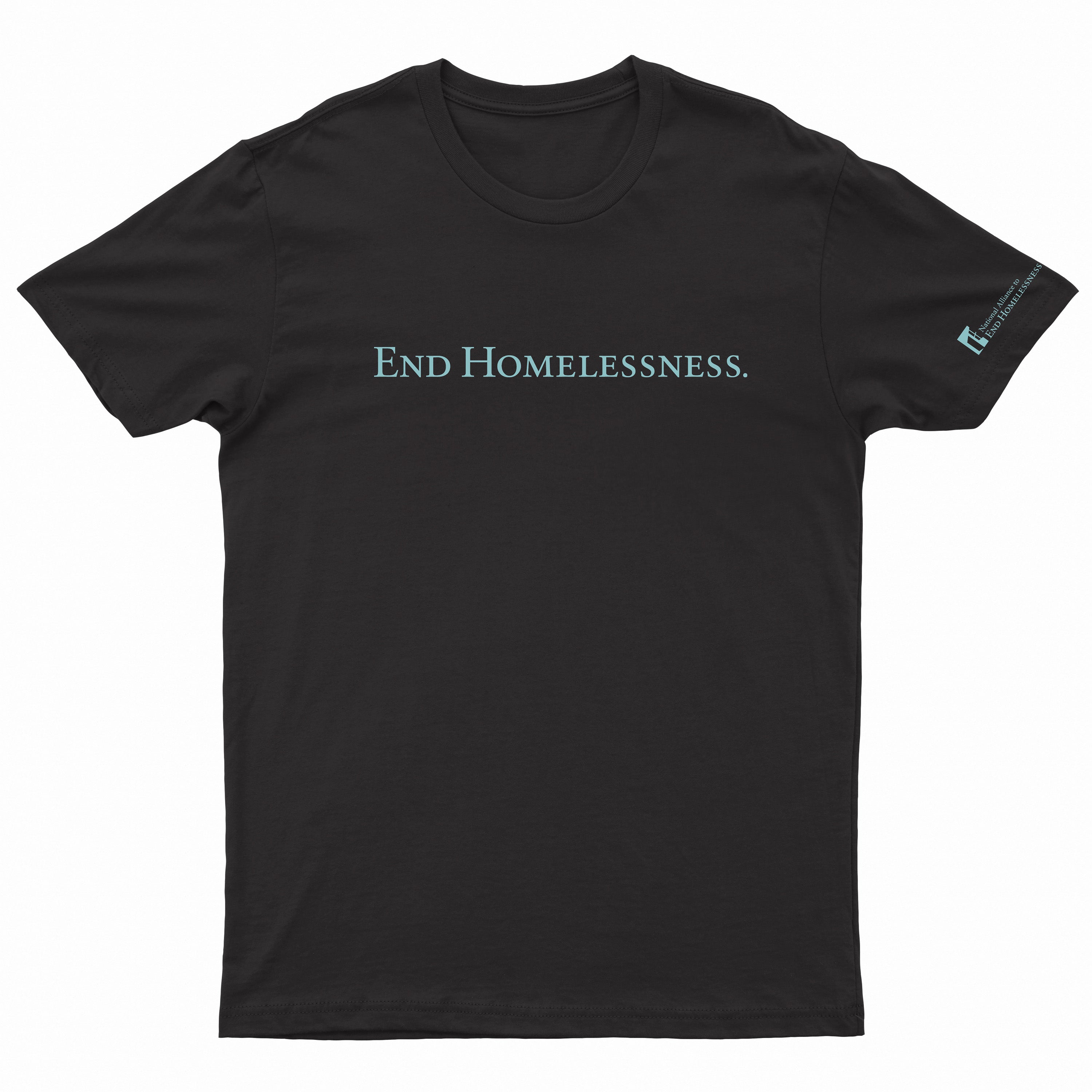 Homless Shirt End Homelessness T-Shirt - Black – National Alliance to End Homelessness