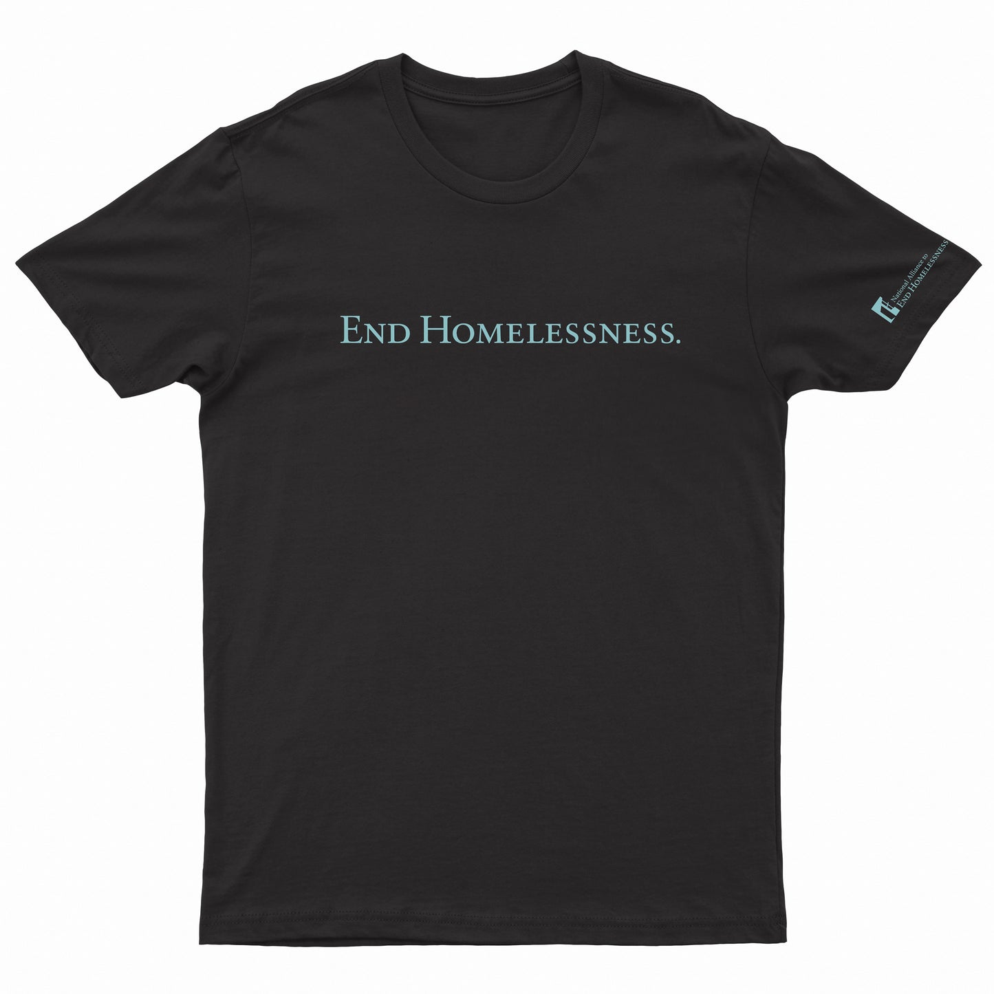 End Homelessness T-Shirt - Black