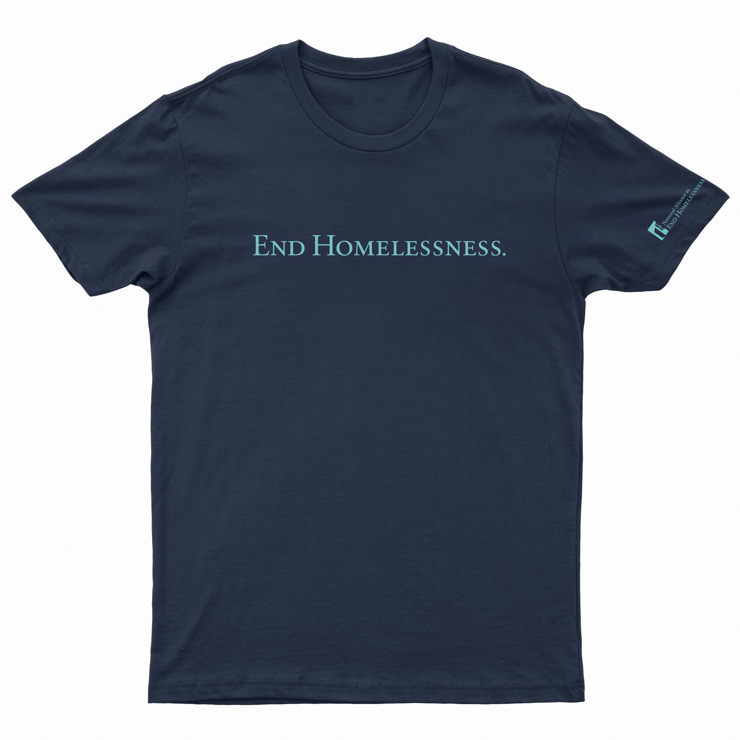 End Homelessness T-Shirt - Navy