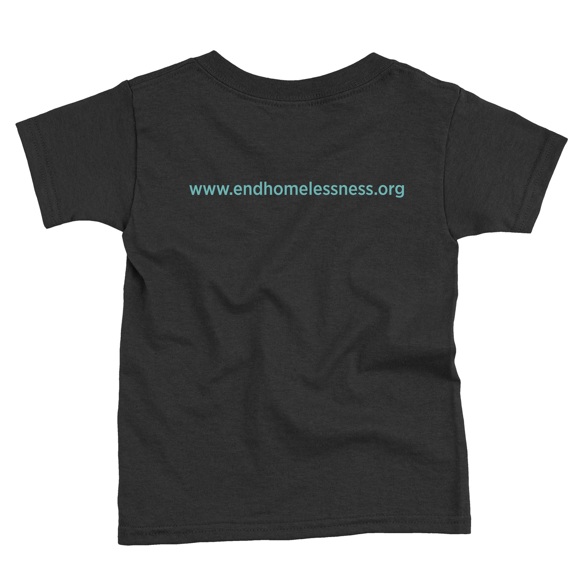 Homless Shirt End Homelessness Youth T-Shirt- Black – National Alliance to End ...